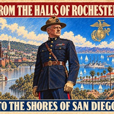 From the Halls of Rochester to the Shores of San Diego